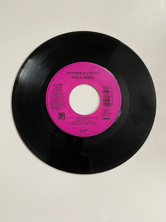 Paul Abdul - The Promise of a New Day | 45 The Vintedge Co.