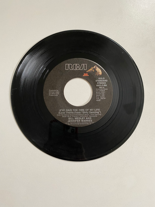 Bill Medley and Jennifer Warnes - (I've Had) The Time of My Life | 45 The Vintedge Co.
