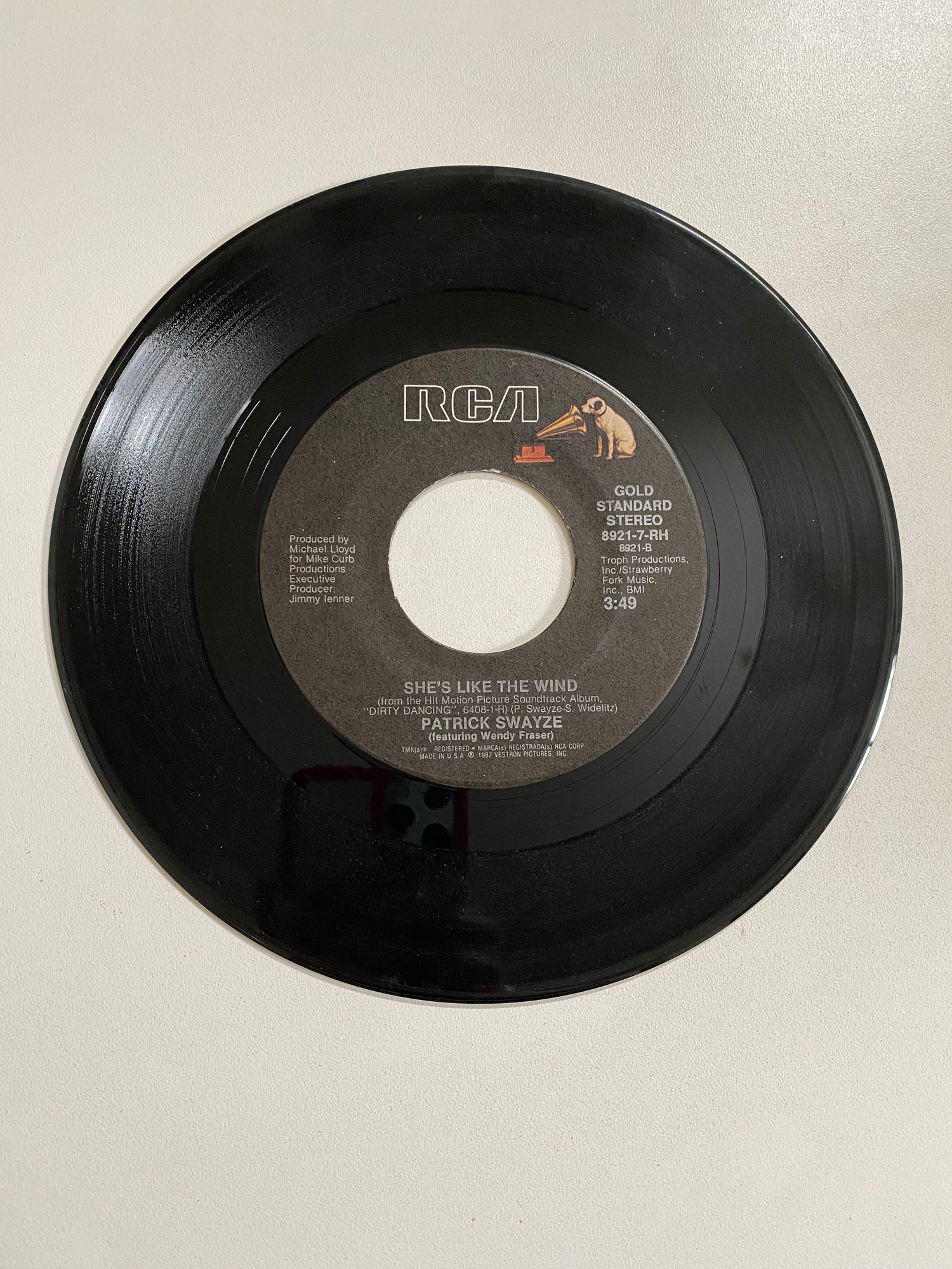 Bill Medley and Jennifer Warnes - (I've Had) The Time of My Life | 45 The Vintedge Co.