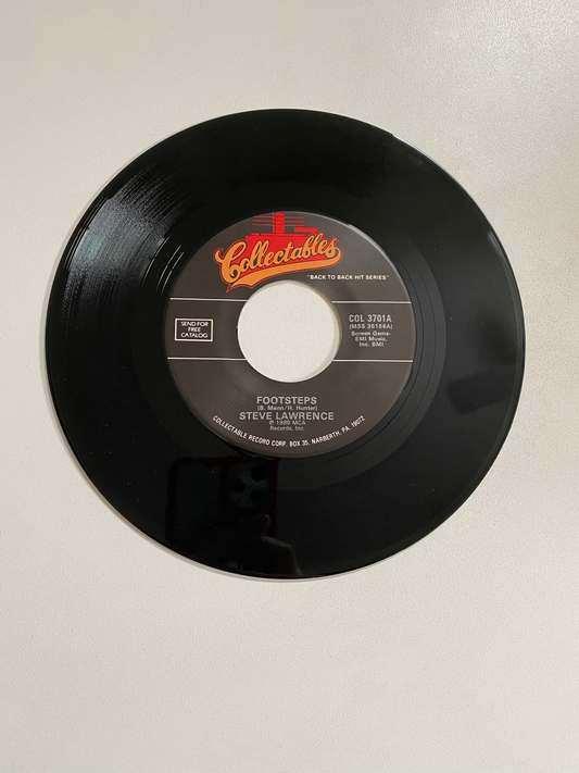 Steve Lawerence - Footsteps | 45 The Vintedge Co.