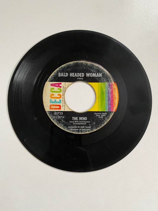 Who, The - Bald Headed Woman | 45 The Vintedge Co.