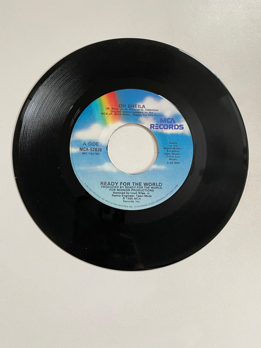 Ready For The World - Oh Sheila | 45 The Vintedge Co.