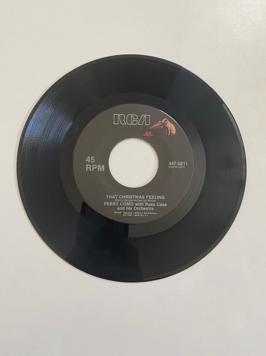 Perry Como with Russ Case and his Orchestra - I'll Be Home For Christmas | 45 The Vintedge Co.
