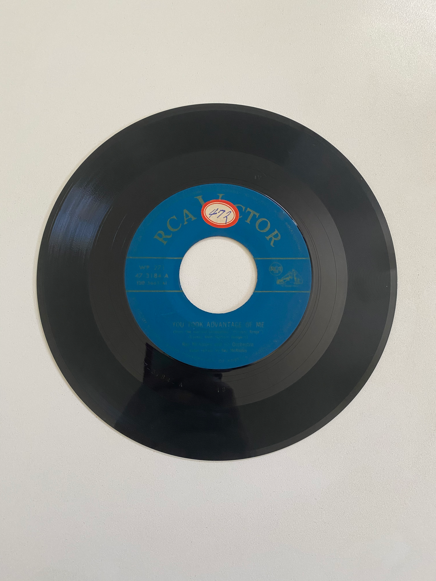 Ray McKinley and his Orchestra - You Took Advantage of Me | 45 The Vintedge Co.
