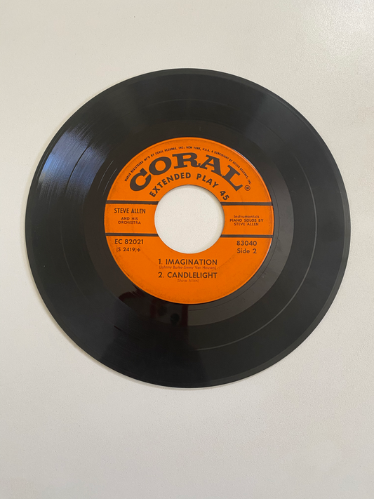 Steve Allen and his Orchestra - Tonight | 45 The Vintedge Co.