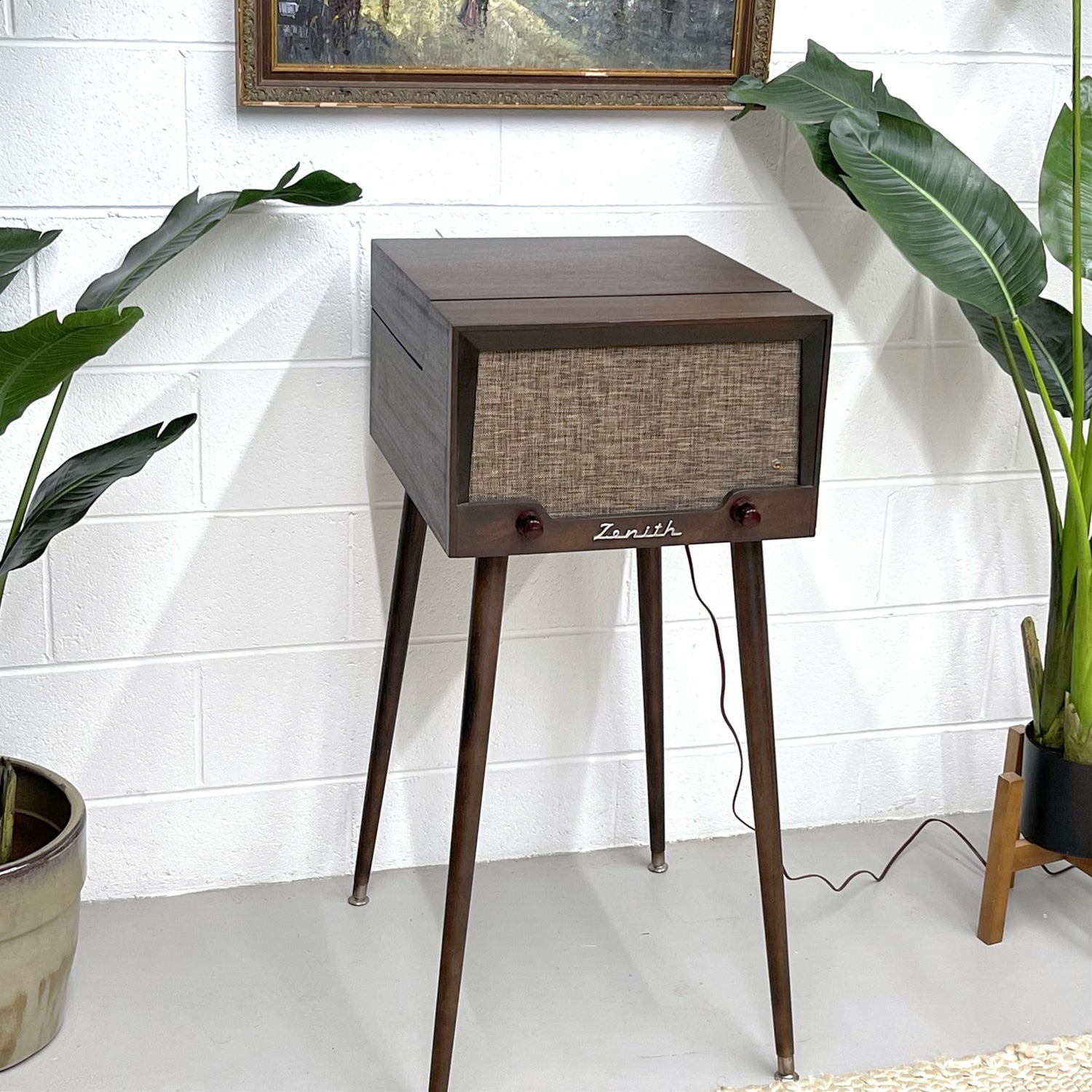ZENITH Mid Century 50s Record Player Changer The Vintedge Co.