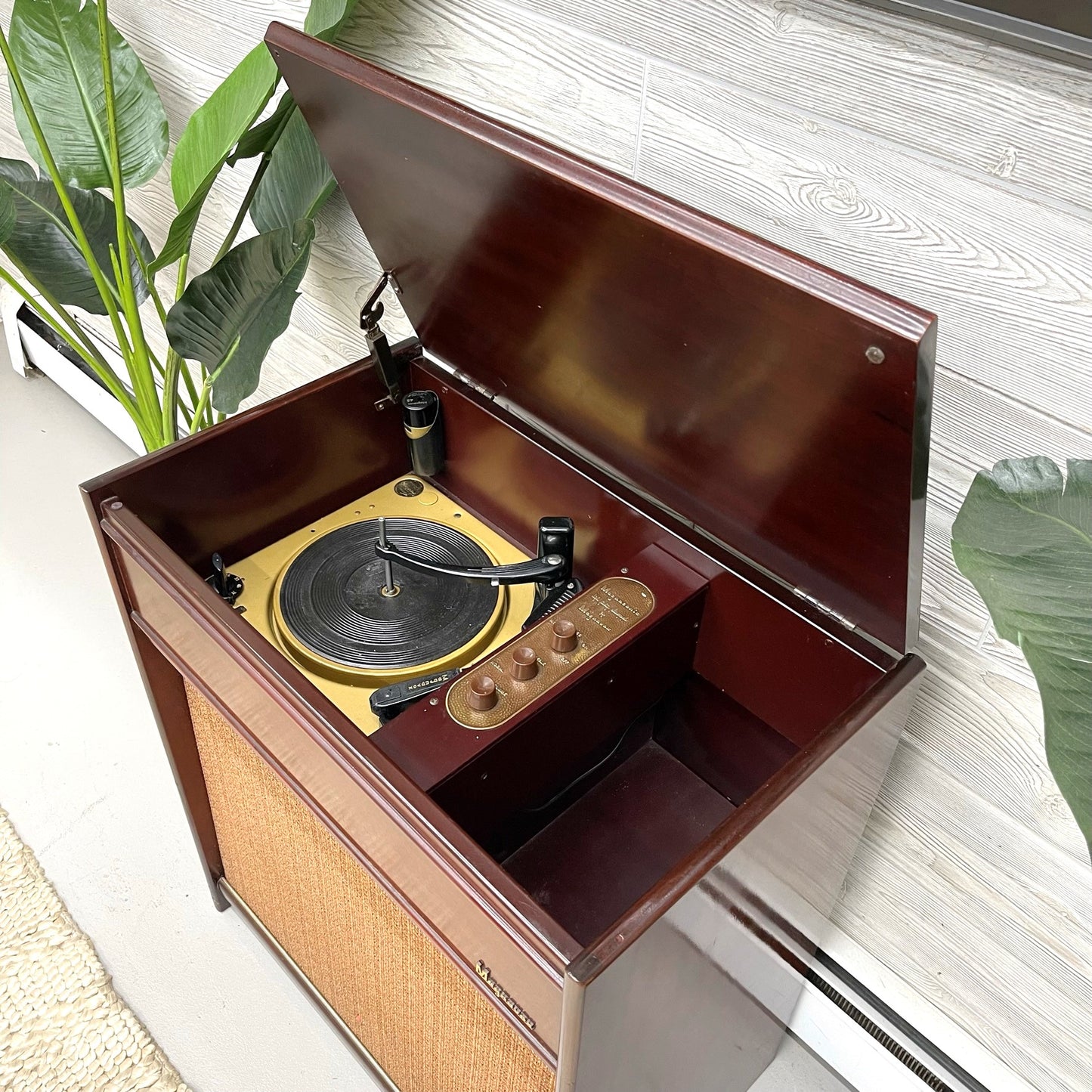 MAGNAVOX 50s Mid Century HiFi Mono Record Player Changer The Vintedge Co.