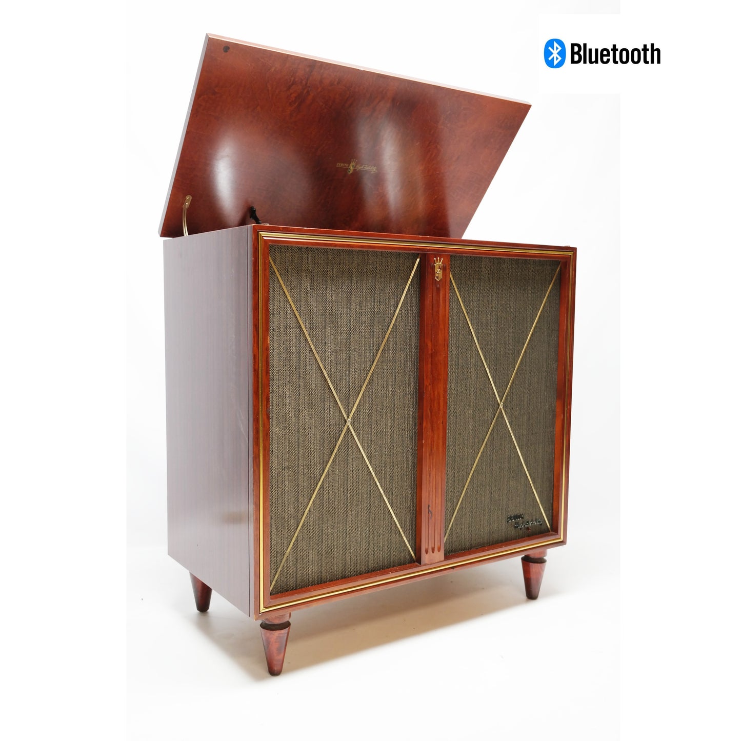 **SOLD OUT** ZENITH High Fidelity Console Record Player Changer - Bluetooth The Vintedge Co.