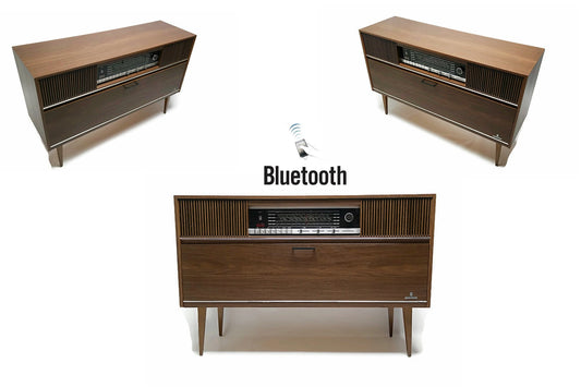 **SOLD OUT** GRUNDIG European Mid Century Record Changer Player Stereo Console The Vintedge Co.