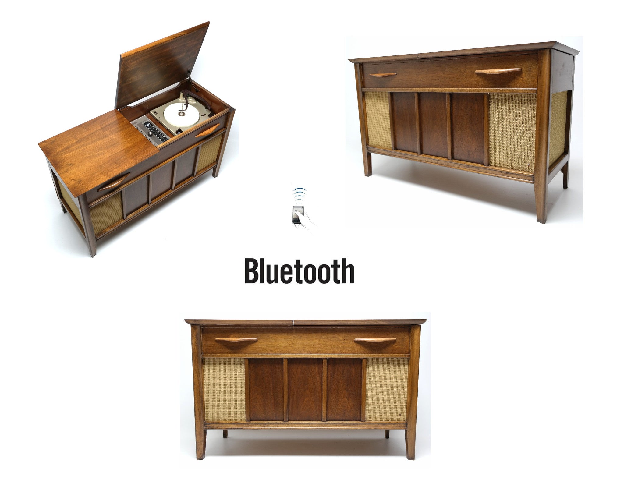 Classic Mini Rpm Console Mid Century Modern Stereo MINI Console Record Changer -... – The ...