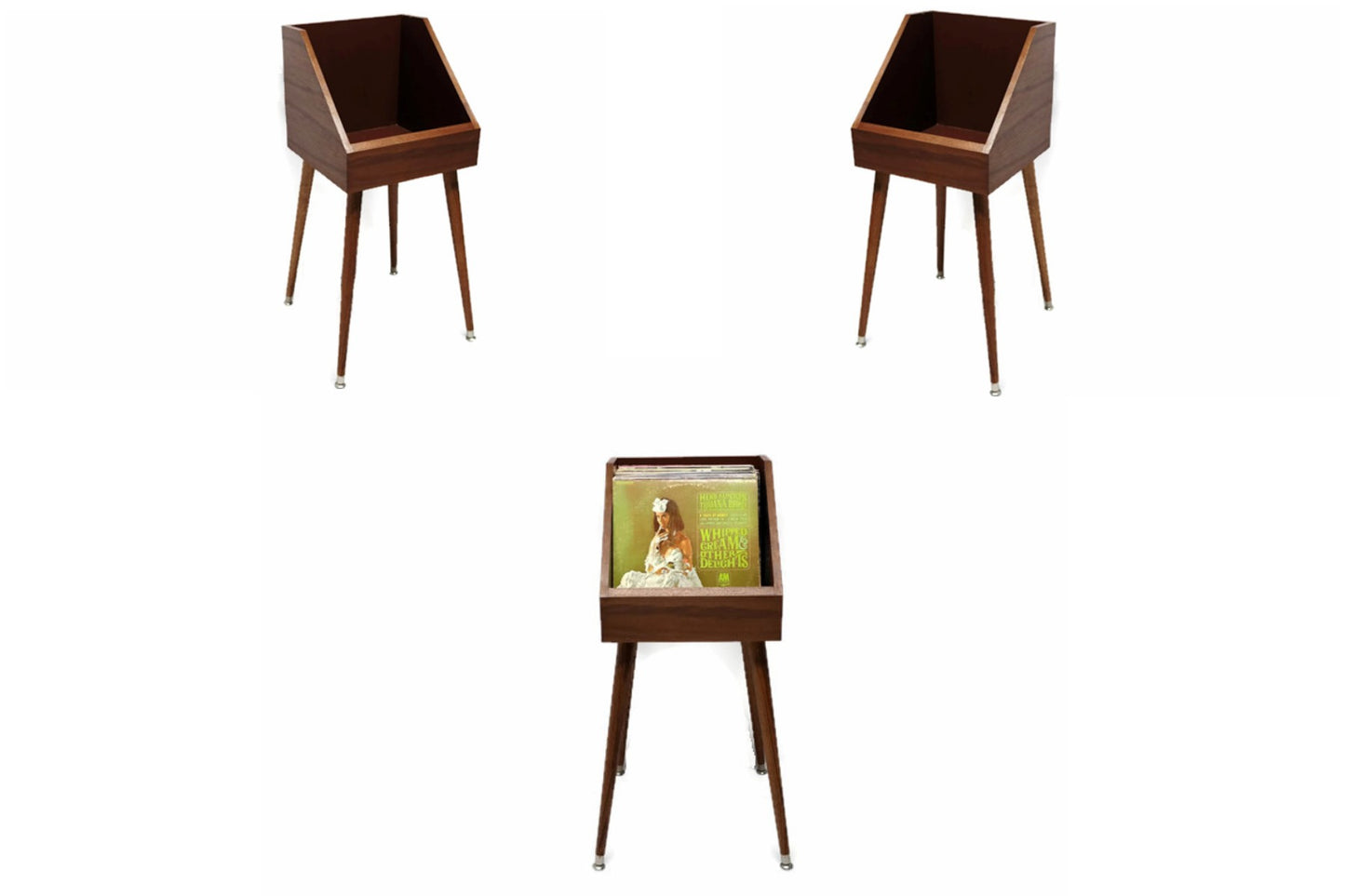 **SOLD OUT** The Vintedge Co™ Mid Century Retro Single Display LP Record Stand The Vintedge Co.