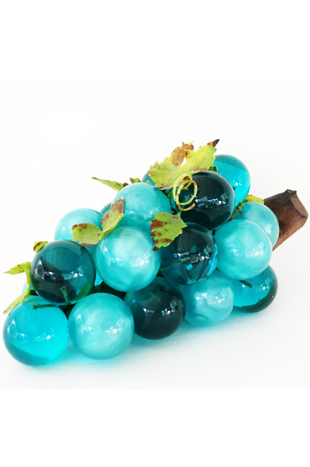 SOLD | 60's Lucite Blue Green Grape Cluster The Vintedge Co.