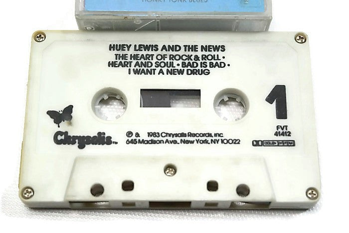 HUEY LEWIS & THE NEWS - Vintage Cassette Tape - SPORTS The Vintedge Co.