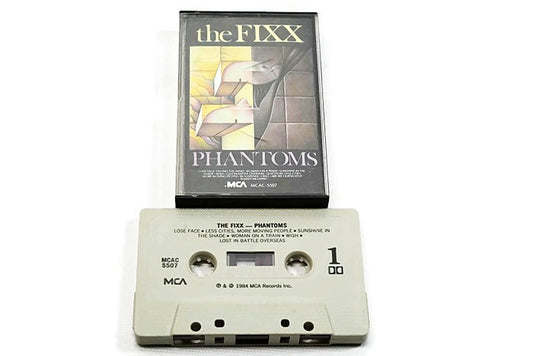 THE FIXX - Vintage Cassette Tape - PHANTOMS The Vintedge Co.