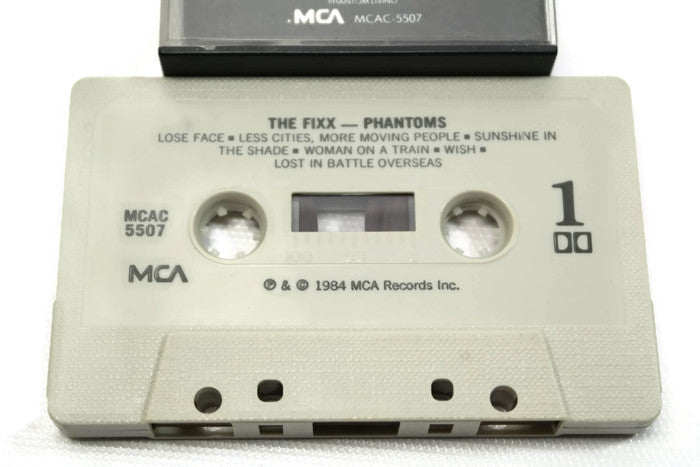 THE FIXX - Vintage Cassette Tape - PHANTOMS The Vintedge Co.