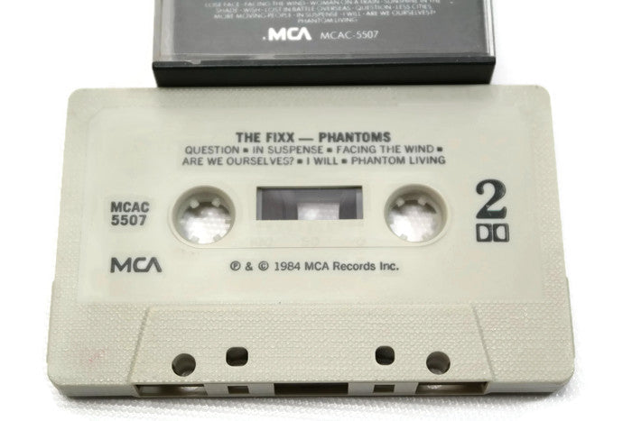THE FIXX - Vintage Cassette Tape - PHANTOMS The Vintedge Co.