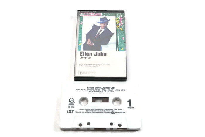 ELTON JOHN - Vintage Cassette Tape - JUMP UP The Vintedge Co.