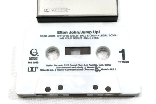 ELTON JOHN - Vintage Cassette Tape - JUMP UP The Vintedge Co.