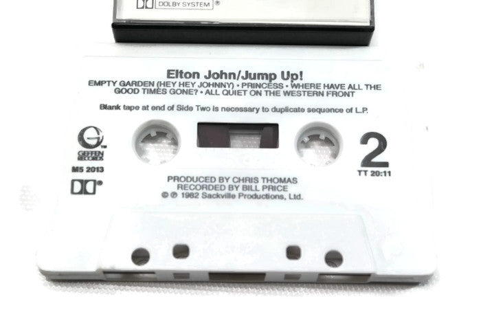 ELTON JOHN - Vintage Cassette Tape - JUMP UP The Vintedge Co.