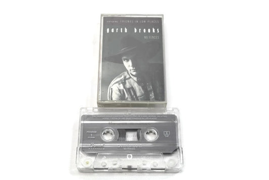 GARTH BROOKS - Vintage Cassette Tape - NO FENCES The Vintedge Co.