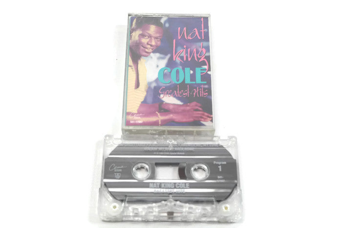 NAT KING COLE - Vintage Cassette Tape - GREATEST HITS The Vintedge Co.