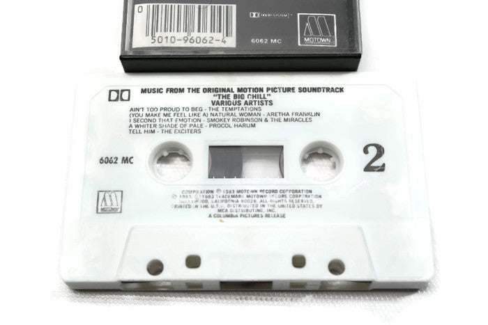 THE BIG CHILL - Vintage Cassette Tape - ORIGINAL MOTION PICTURE SOUNDTRACK The Vintedge Co.