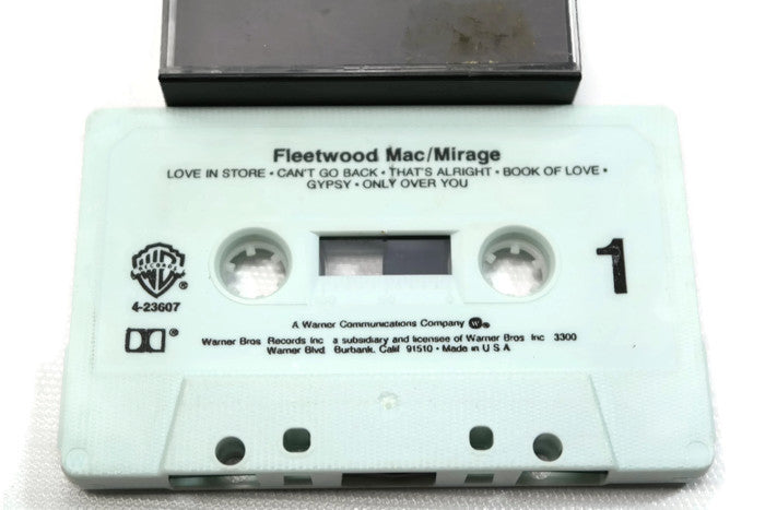 FLEETWOOD MAC - Vintage Cassette Tape - MIRAGE The Vintedge Co.