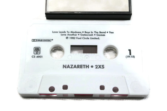 NAZARETH - Vintage Cassette Tape - 2XS The Vintedge Co.