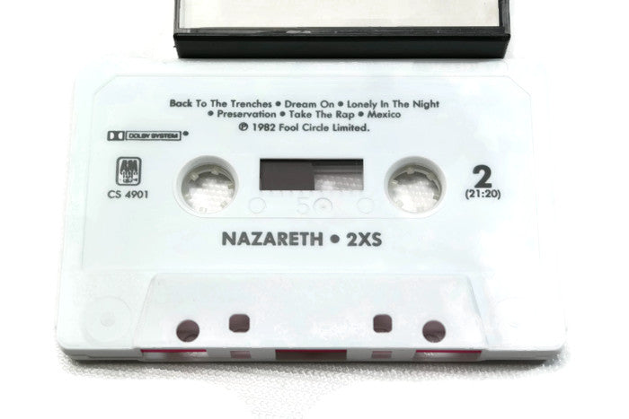 NAZARETH - Vintage Cassette Tape - 2XS The Vintedge Co.