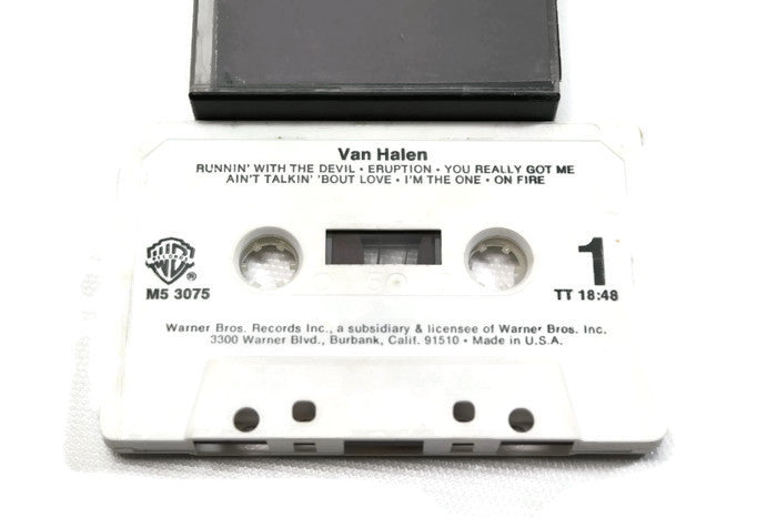 VAN HALEN - Vintage Cassette Tape - VAN HALEN The Vintedge Co.