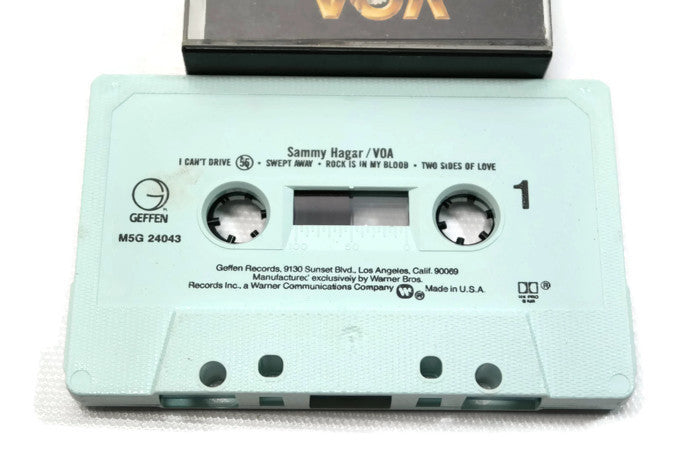 SAMMY HAGAR - Vintage Cassette Tape - VOA The Vintedge Co.