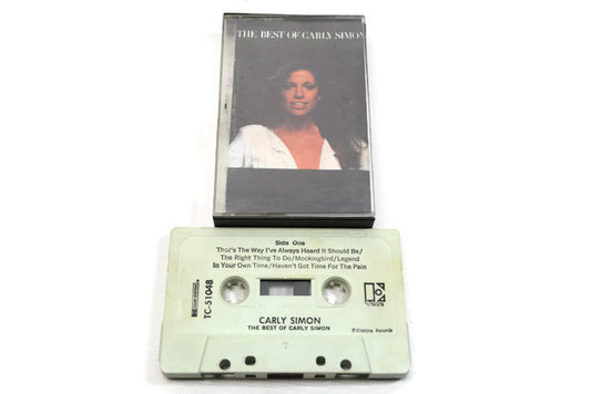 CARLY SIMON - Vintage Cassette Tape - THE BEST OF CARLY SIMON The Vintedge Co.