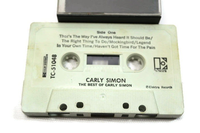 CARLY SIMON - Vintage Cassette Tape - THE BEST OF CARLY SIMON The Vintedge Co.