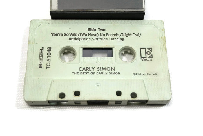 CARLY SIMON - Vintage Cassette Tape - THE BEST OF CARLY SIMON The Vintedge Co.