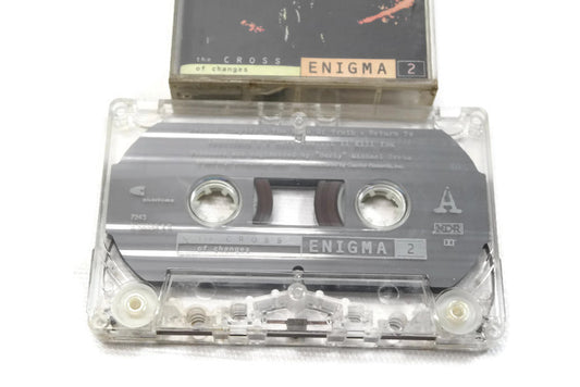 ENIGMA 2 - Vintage Cassette Tape - THE CROSS OF CHANGES The Vintedge Co.