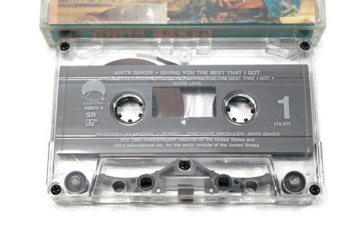 ANITA BAKER - Vintage Cassette Tape - GIVING YOU THE BEST THAT I GOT The Vintedge Co.