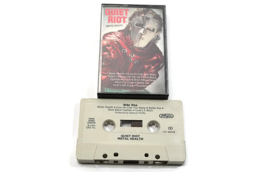 QUIET RIOT - Vintage Cassette Tape - METAL HEALTH The Vintedge Co.