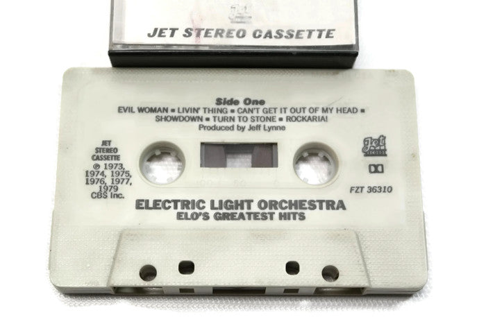ELECTRIC LIGHT ORCHESTRA - Vintage Cassette Tape - ELO'S GREATEST HITS The Vintedge Co.
