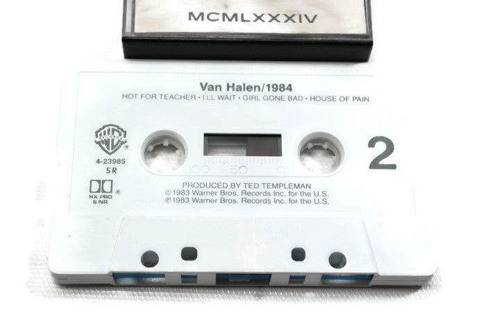 VAN HALEN - Vintage Cassette Tape - 1984 The Vintedge Co.