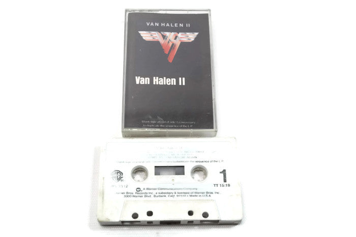 VAN HALEN II - Vintage Cassette Tape - VAN HALEN II The Vintedge Co.