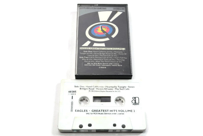 EAGLES - Vintage Cassette Tape - GREATEST HITS VOLUME 2 The Vintedge Co.