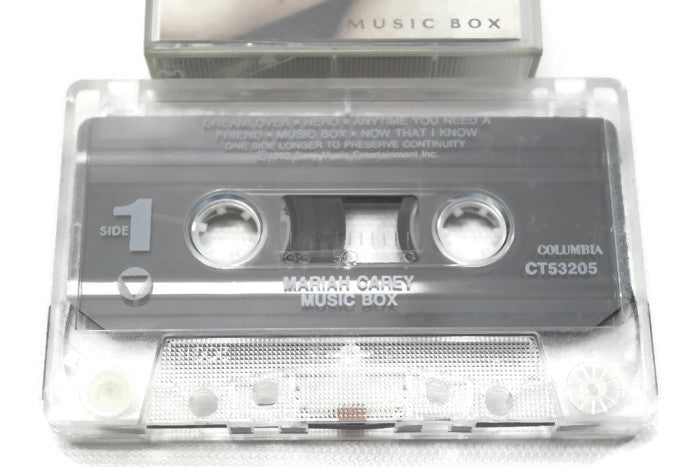 MARIAH CAREY - Vintage Cassette Tape - MUSIC BOX The Vintedge Co.