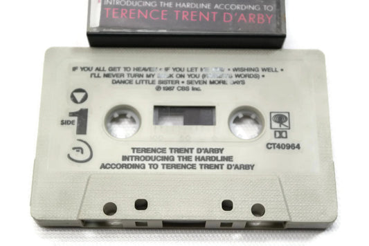 TERENCE TRENT D'ARBY - Vintage Cassette Tape - INTRODUCING THE HARD LINE... The Vintedge Co.