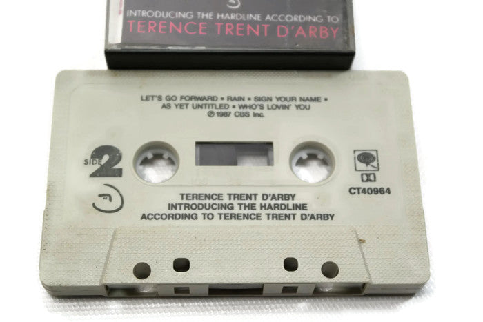 TERENCE TRENT D'ARBY - Vintage Cassette Tape - INTRODUCING THE HARD LINE... The Vintedge Co.