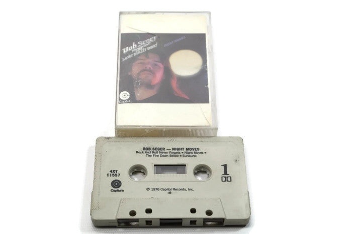 BOB SEGER - Vintage Cassette Tape - NIGHT MOVES The Vintedge Co.