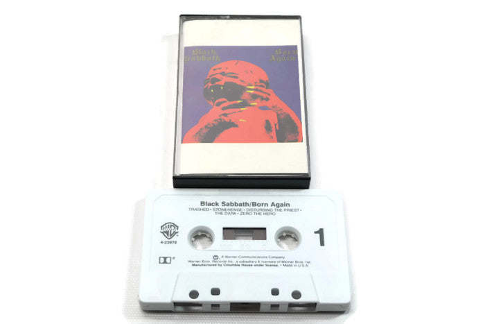 BLACK SABBATH - Vintage Cassette Tape - BORN AGAIN The Vintedge Co.
