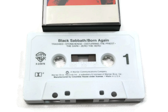 BLACK SABBATH - Vintage Cassette Tape - BORN AGAIN The Vintedge Co.