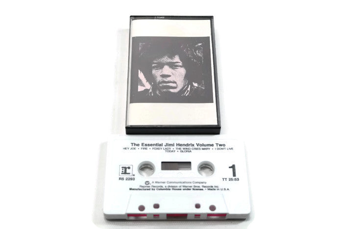 JIMI HENDRIX - Vintage Cassette Tape - THE ESSENTIAL JIMI HENDRIX VOLUME 2 The Vintedge Co.