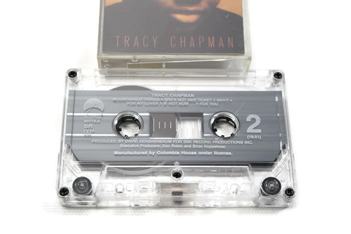TRACY CHAPMAN - Vintage Cassette Tape - TRACY CHAPMAN The Vintedge Co.