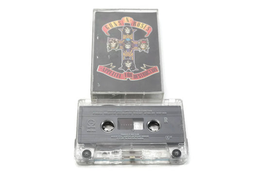 GUNS N' ROSES - Vintage Cassette Tape - APPETITE FOR DESTRUCTION The Vintedge Co.